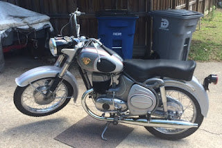 1956 Maico Blizzard motorcycle restoration