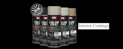 Camaro Leather, Vinyl, and Hard Plastic Interior Dye Spray Paint