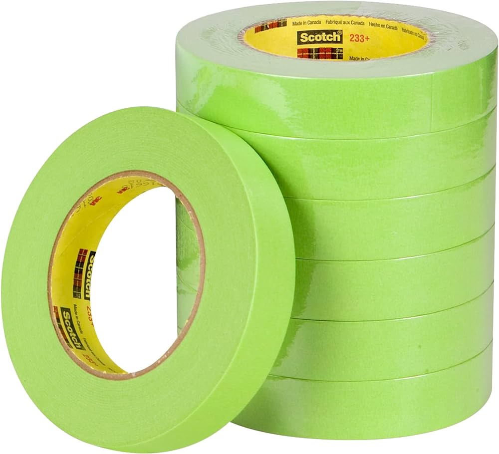3M Green Masking Tape - Fine line and standard wide tape – 66 Auto Color