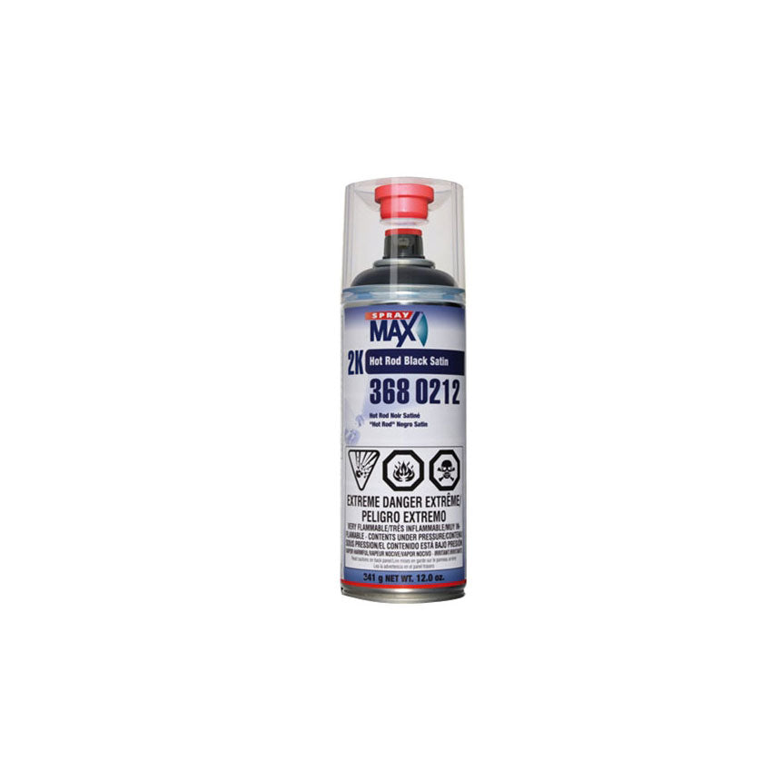 SprayMAX - Hot Rod Black 2K Aerosol Paint