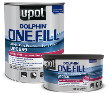 U-POL - Dolphin One Fill Premium Body Filler - Quart