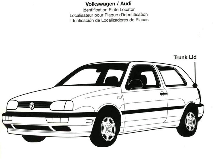 How To Find Volkswagen/Audi Paint Codes