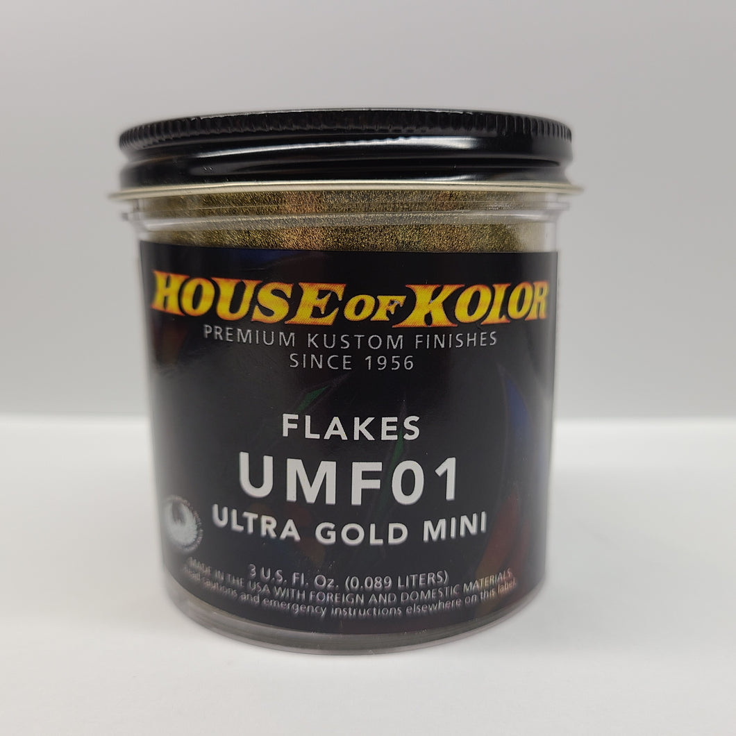 House of Kolor UMF-01 Ultra Gold Mini Flakes