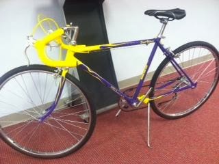 Repainted 1967 Schwinn bicycle