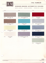 Load image into Gallery viewer, 1960&#39;s AMC/Rambler Paint Colors
