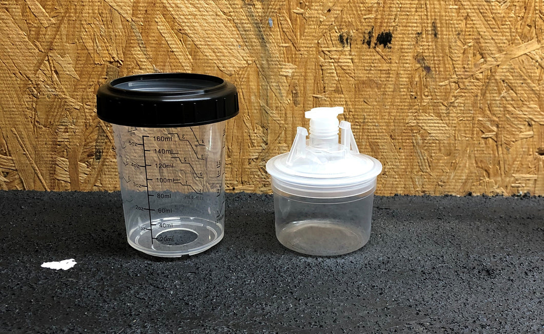 3P - 90mL Disposable Paint Cup Liners - Case of 50
