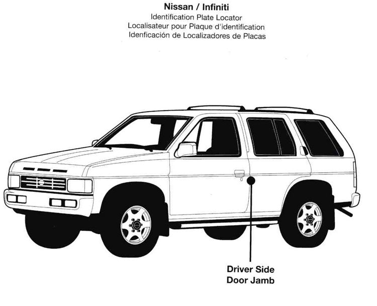 How To Find Nissan/Infiniti Paint Codes
