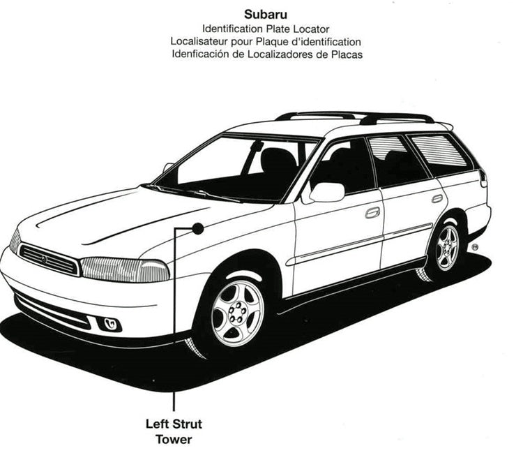 How To Find Subaru Paint Codes