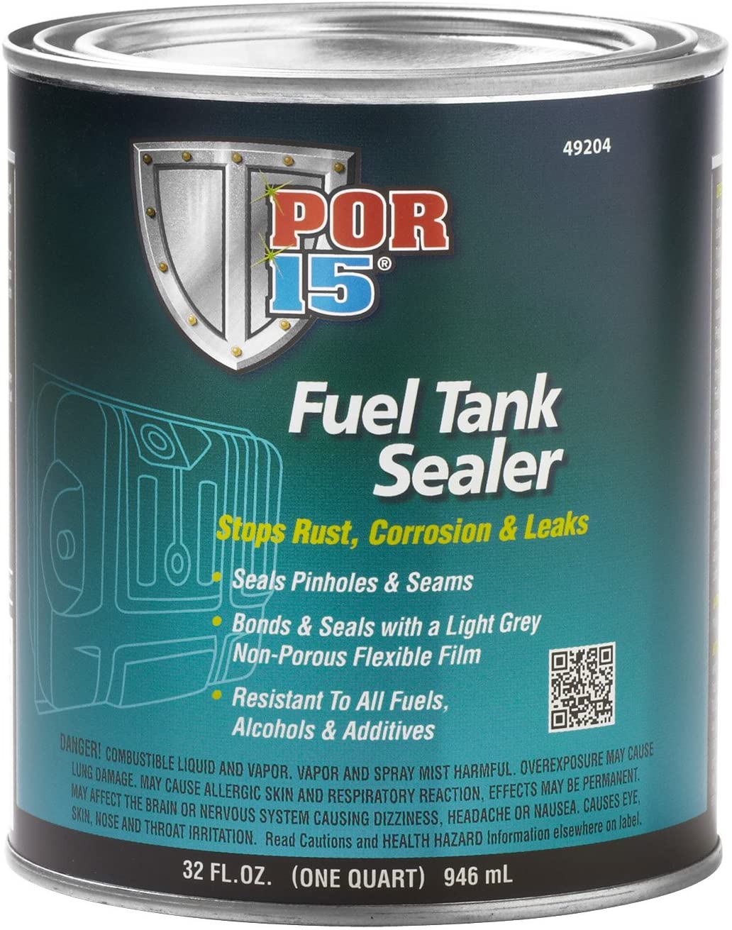 POR-15 - Standard Fuel Tank Sealer - POR-49208/49204 – 66 Auto Color